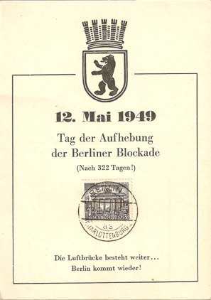 Ende der Blockade