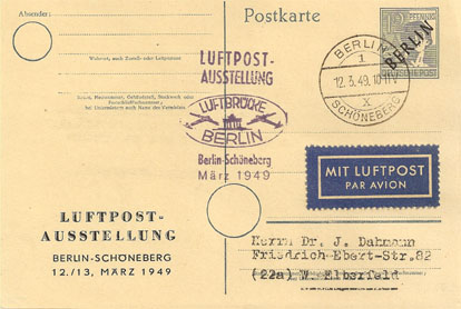 Luftpostausstellung